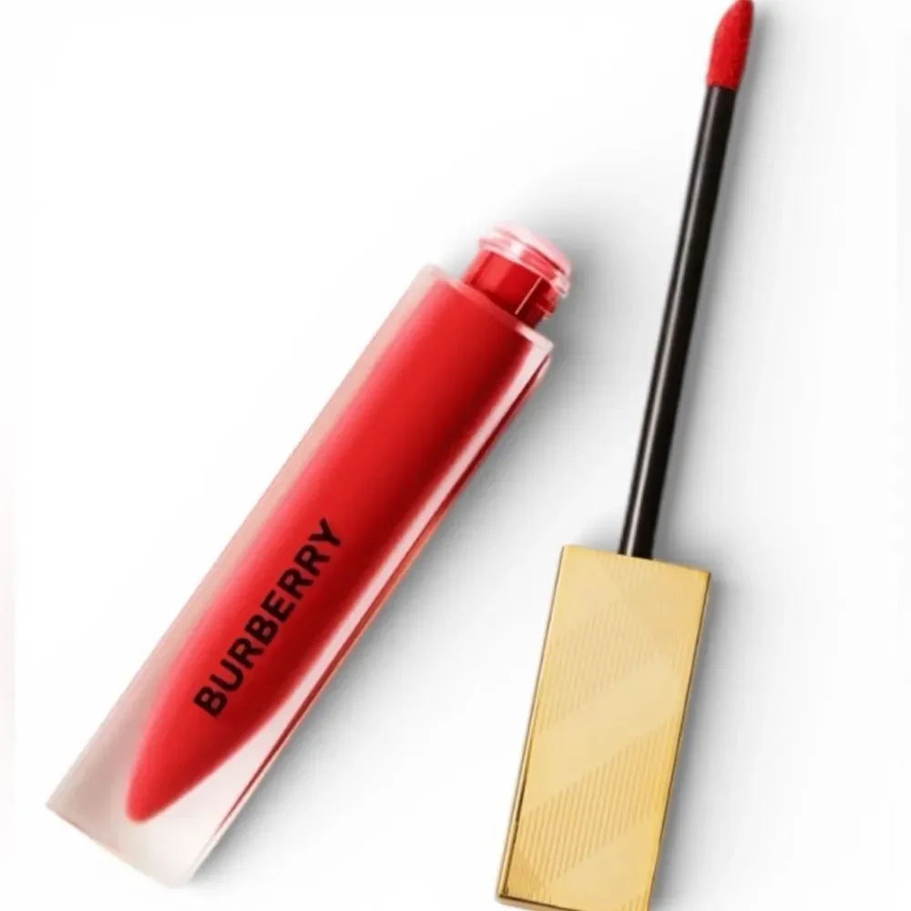 Burberry Kisses Liquid Matte Lipstick – Shade 106 “The Red” True Luxury Red